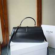 Kitlife Celine Le 16 Side-to-side Bag in Black Calfskin 28x13x9cm  - 3