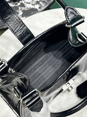 Kitlife Prada Small Leather Tote Bag Black 26x18x12cm - 2