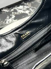 Kitlife Prada Small Leather Tote Bag Black 26x18x12cm - 5