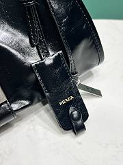 Kitlife Prada Small Leather Tote Bag Black 26x18x12cm - 3